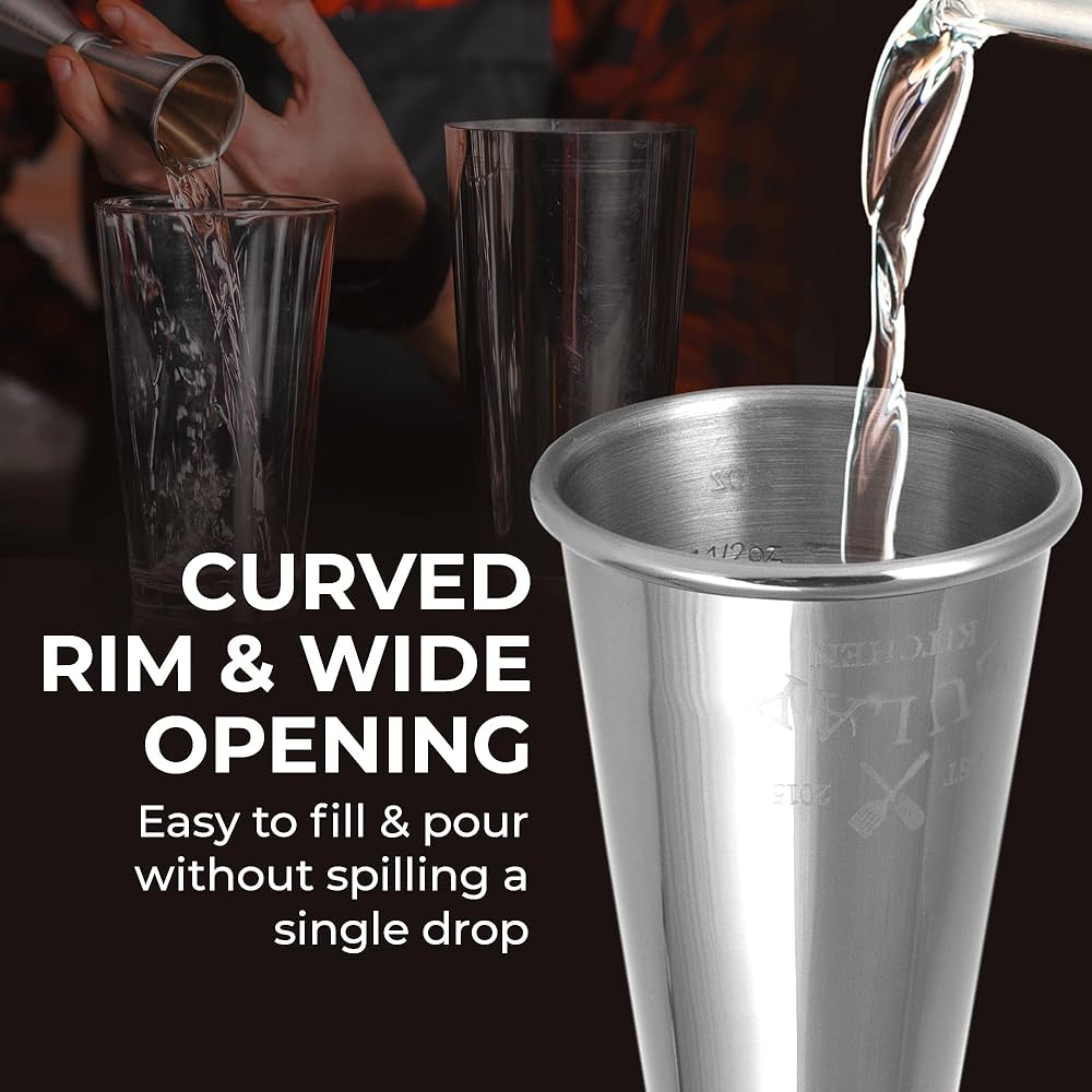 Amazon.com: Zulay Premium Japanese-Style Cocktail Jigger – 2
